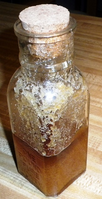 Crystallized honey